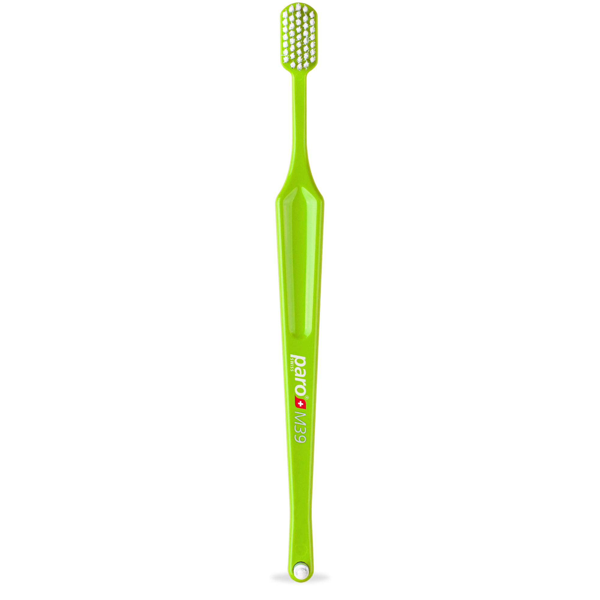 Zahnbürste | paro® M39 |Kompakter Bürstenkopf |Medium | verschiedene Farben | mit Interdentalbürste 