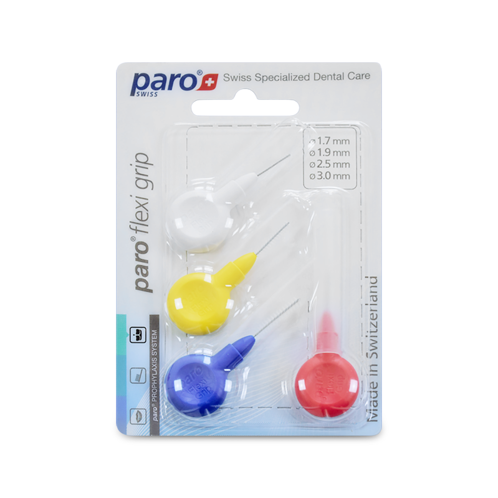 paro® flexi grip, Muster Set, 4 verschiedene Größen