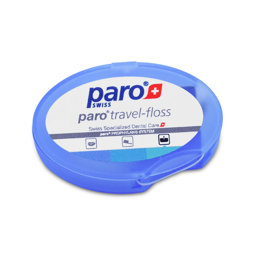 paro® travel-floss, mint, gewachst, 5 m