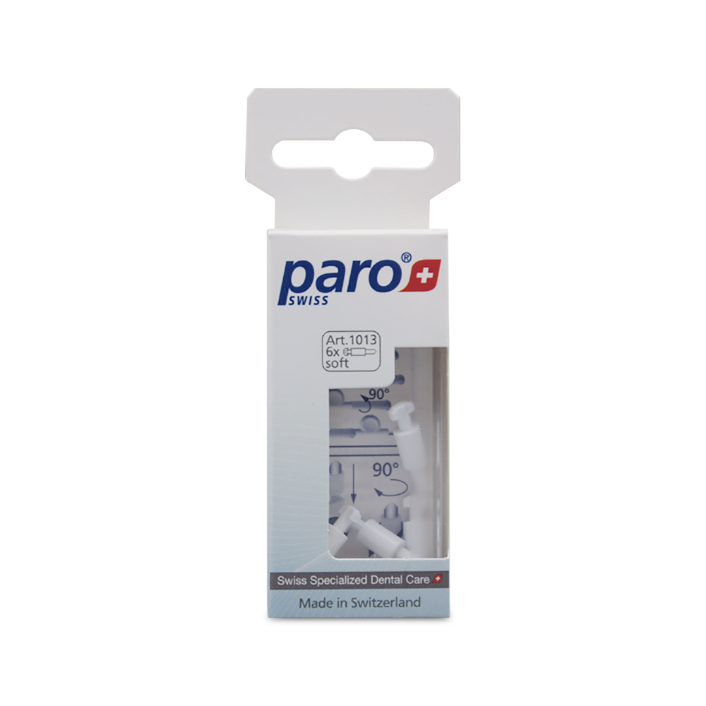paro® interspace brush f, soft, Nachfüllpackung, 6 Stück