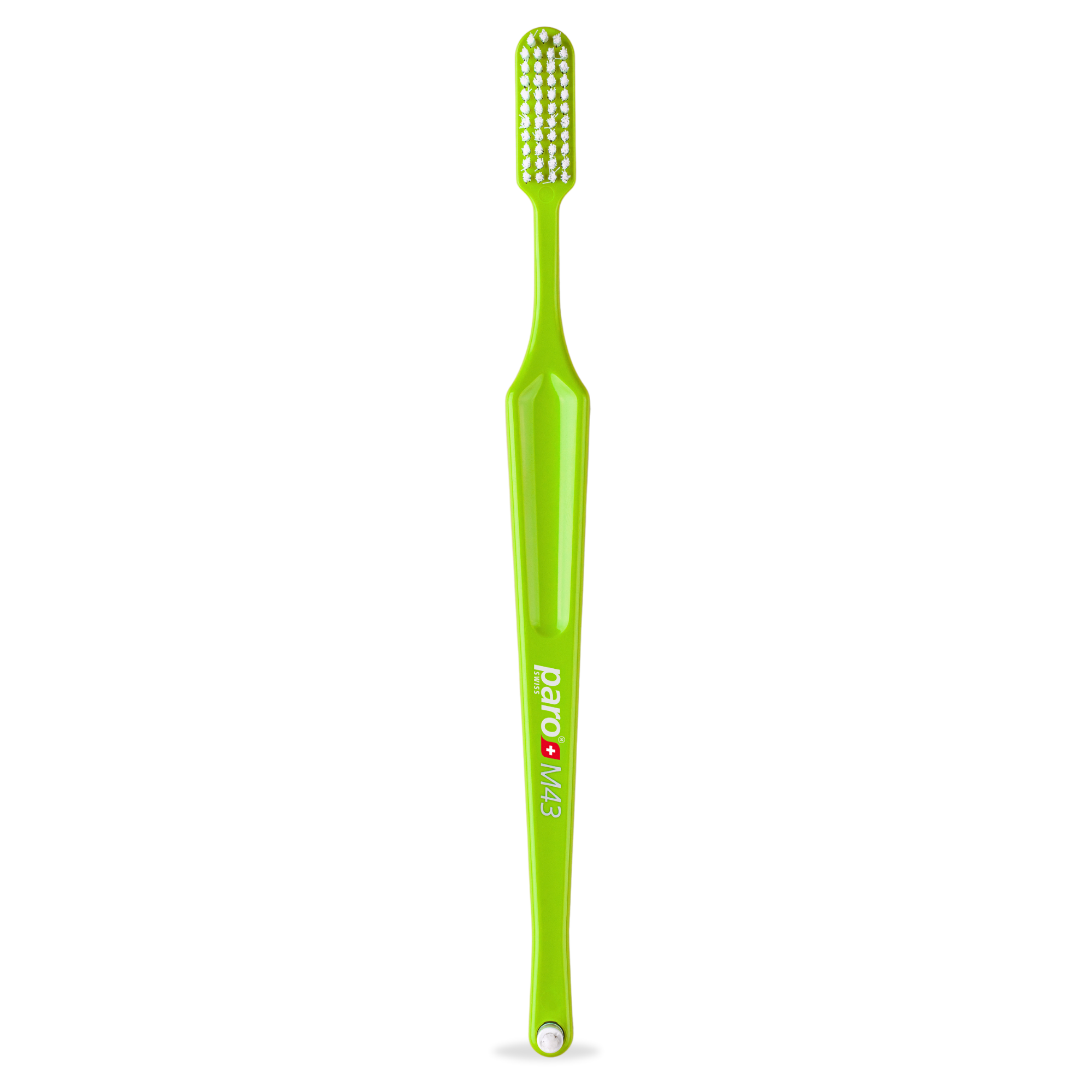 Zahnbürste | paro® M43 |Extra großer Bürstenkopf |Härte: Medium | verschiedene Farben | mit Interdentalbürste 