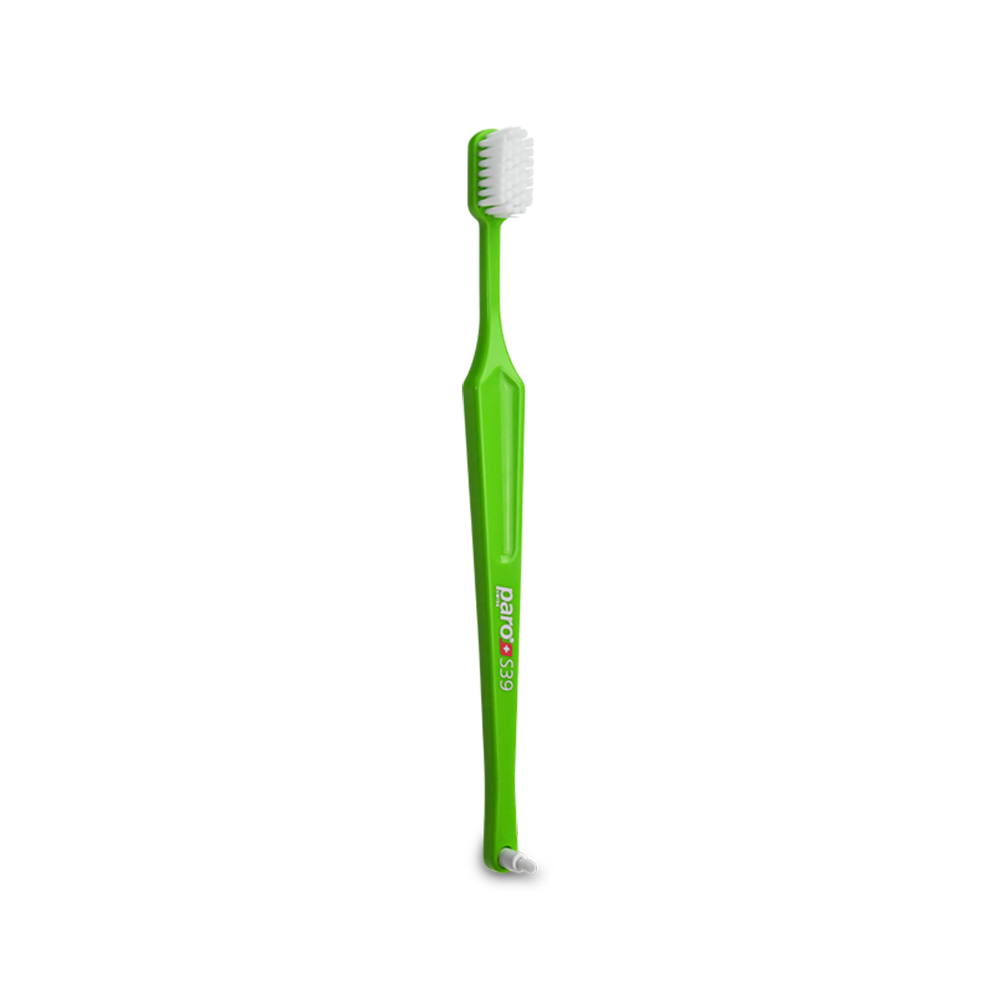paro® S39, Zahnbürste mit Zahnzwischenraumbürste