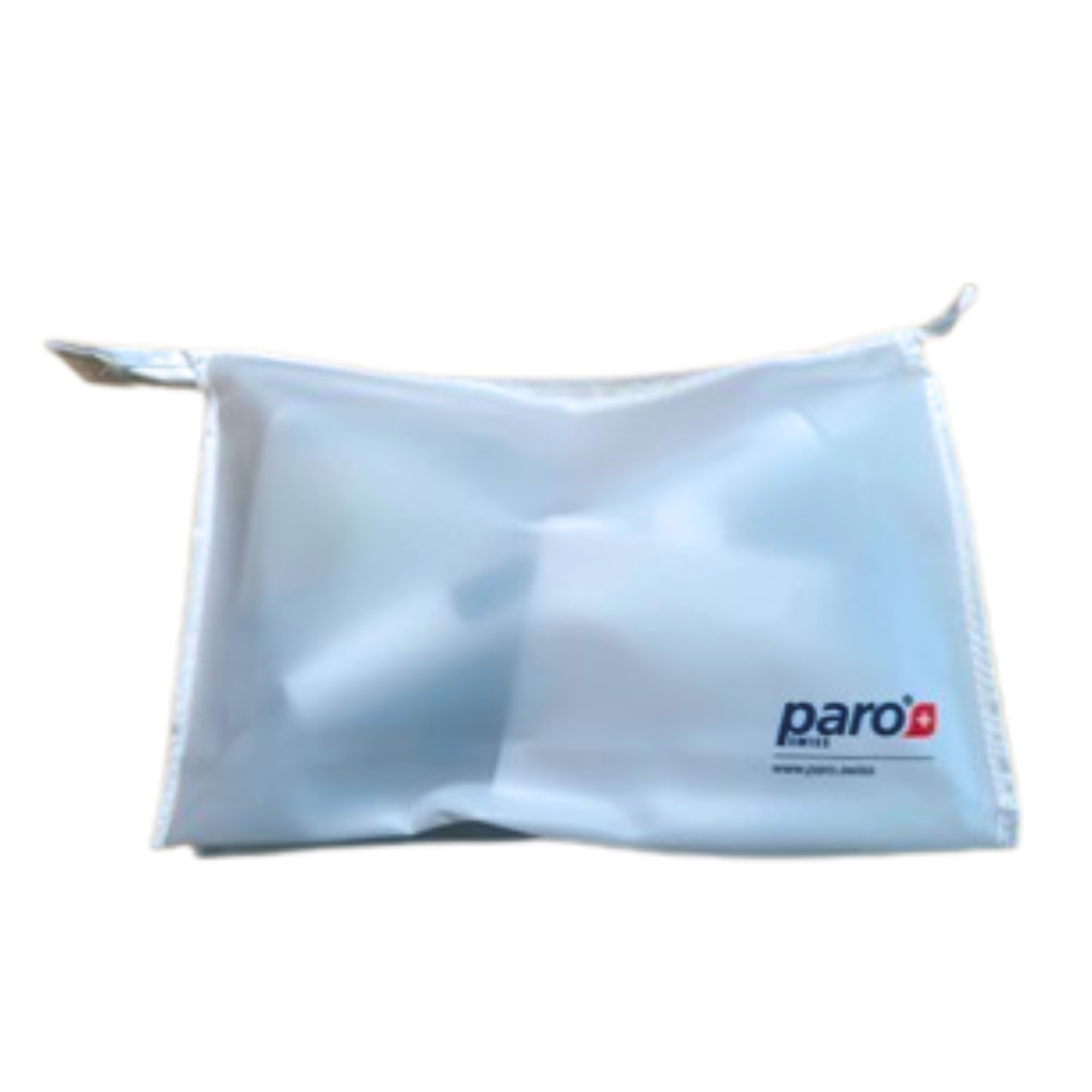 Marketingmaterial | Kosmetiktasche | Hochwertige Soft Touch Kosmetiktasche mit Paroswiss Logo