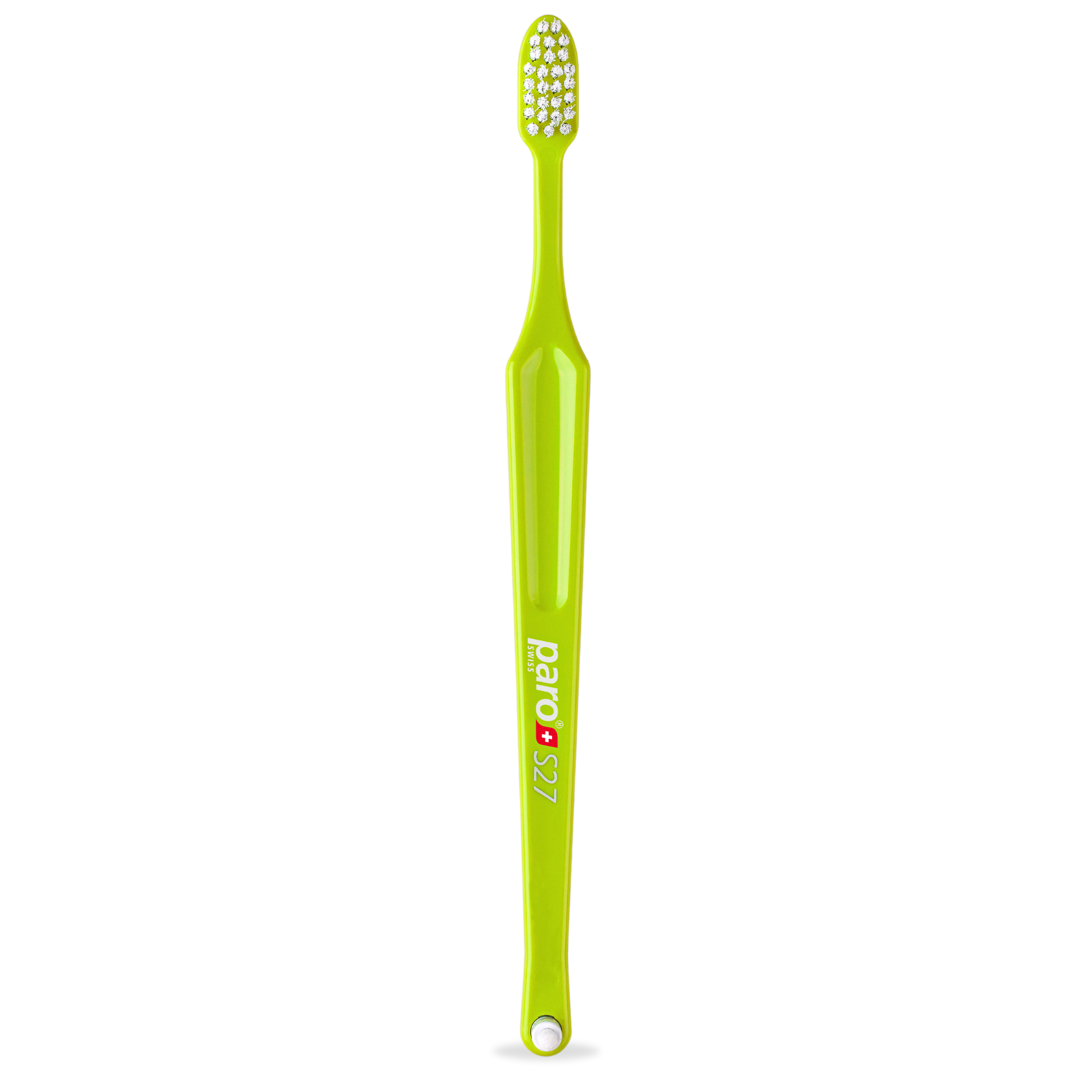 Zahnbürste| paro® M27 |Extra kleiner Bürstenkopf |Medium | verschiedene Farben | mit Interdentalbürste 