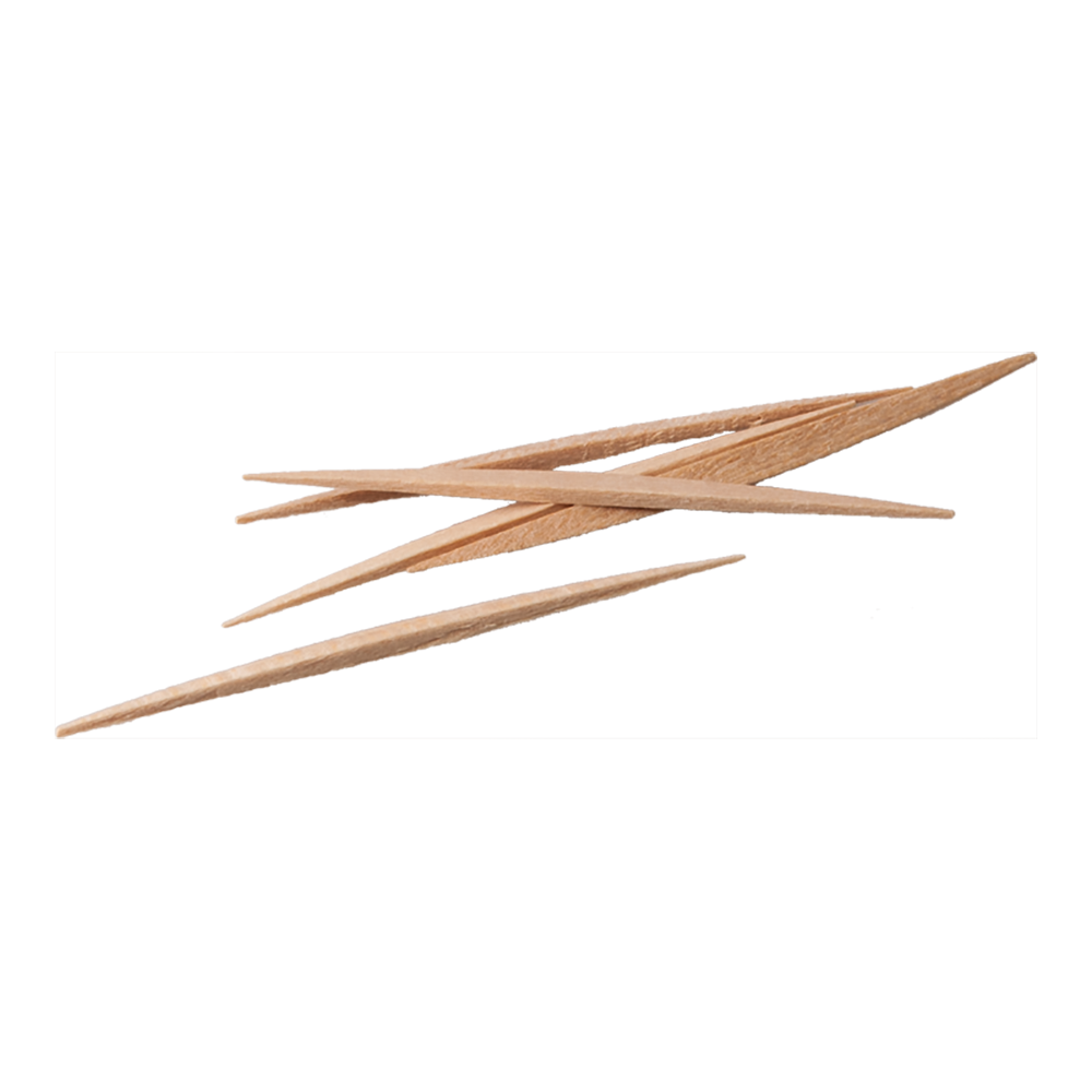 paro® solidox, Holz Zahnstocher, doppelendig, 96 Stück